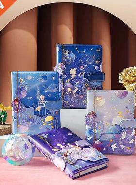 Leather Cartoon Notebook Journal Cute Little Prince Planner