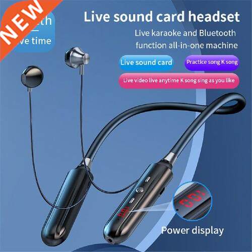 kebidu Wireless Bluetooth-Compatible EDR Headset Sound Card