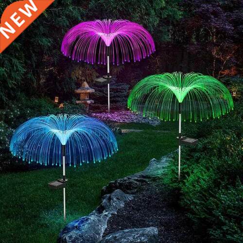 Solar Jellyfish Lights 7 Color Changing Solar Garden Lights