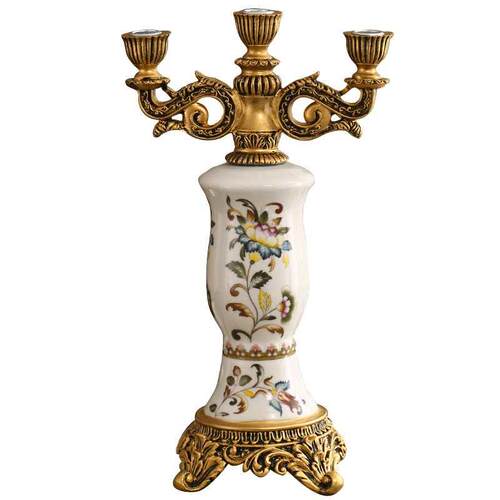 European Candlestick Decoration Three-Head Candlestick
