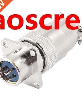 12mm Panel Hole 2/3/4/5/6/7 Pins Aviation Connectors Plugs S