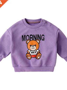 2021 Spring Autumn New Unicorn Sweater Children's Cartoon To