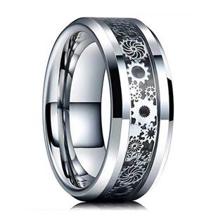 Personality ring tungsten steel fashion all kinds of fashion