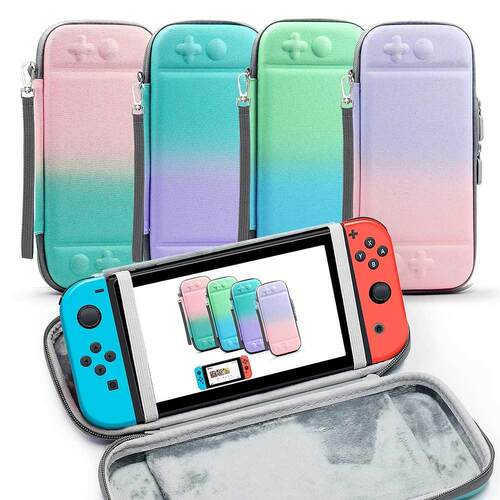 Rainbow Storage Bag For Nintendo Switch Case EVA Portable N
