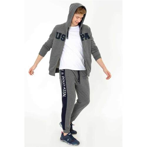 Base. Assn. Gray knitted trousers 50248826-VR081