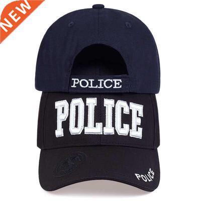 2022 New Fashion Police Letter Embroidered Baseball Cap Outd