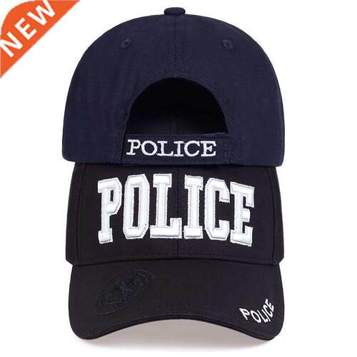 2022 New Fashion Police Letter Embroidered Baseball Cap Outd