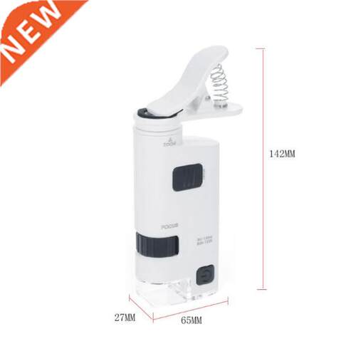 80-120X Digital Clip Type Cell Phone Microscope Universal Mi