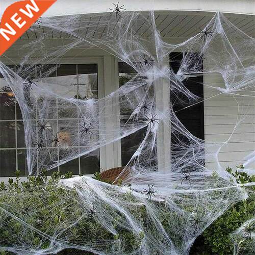 Halloween Decorations Artificial Spider Web Super Stretch Co