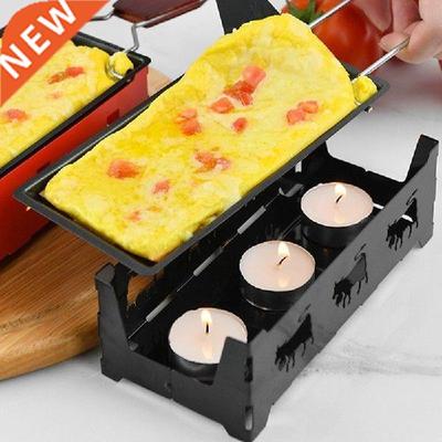 Portable Cheese Raclette Pan Oven Grill Plate Rotaster