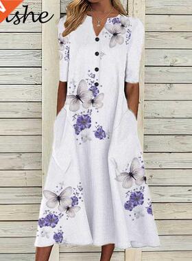 Dress Plus Size women Loose Elegant Maxi Luxury black Night