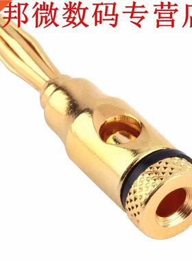 24 stks Banaanstekker Stekkers Musical Audio Luidsprekerkabe