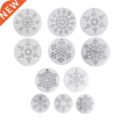 11 Pcs Snowflake Resin Ornament Molds,Resin Mold Ornament