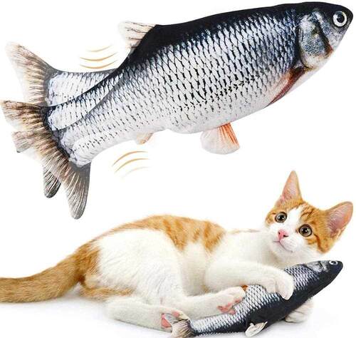 Electronic Pet Cat Toy Electric USB Charging Simulation Fish
