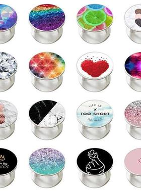 Round Finger Grip Mobile Phone Holder Expanding Stand Grip S