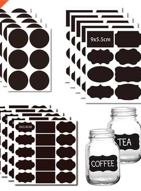 20-100pcs/Set Chalkboard Labels Spice Sticker Organizer Labe