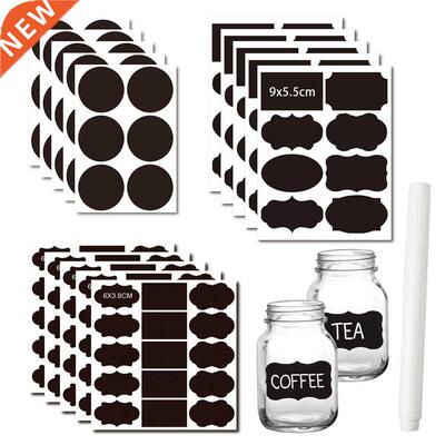 20-100pcs/Set Chalkboard Labels Spice Sticker Organizer Labe