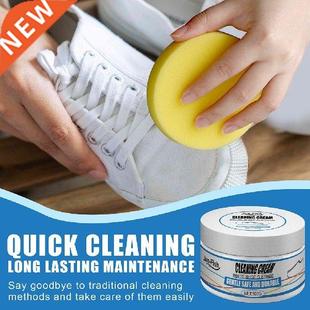 100g White Shoes Cleaning Cream Whitening Cleaner Dirt