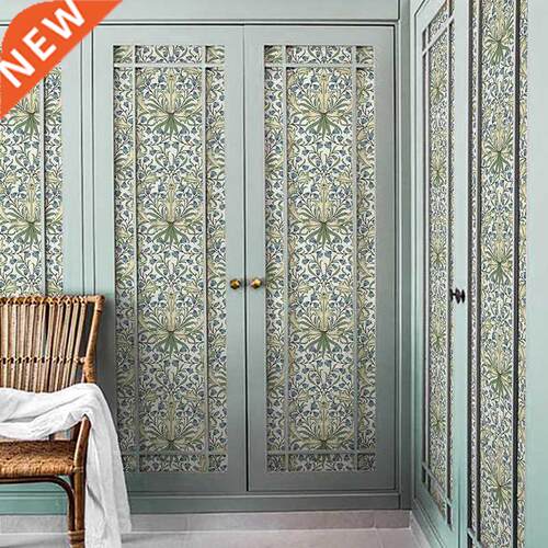Flowers like Brocade Year Nordic Luxury Retro Cabinet Door