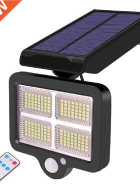Solar Light 120 LED Waterproof 2400mAh Rotatable Remote