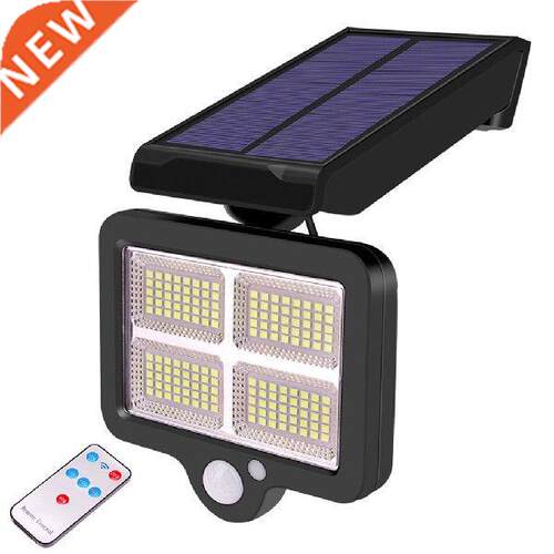 Solar Light 120 LED Waterproof 2400mAh Rotatable Remote