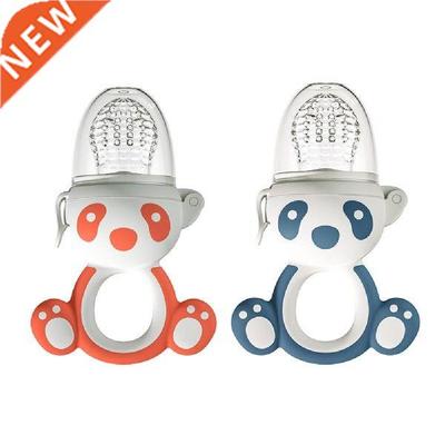 Newborn Baby Silicone Teether Fresh Food Feeder Training to