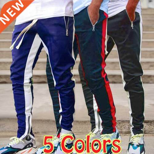 Mens Joggers Casual Pants Fitness Sweatpants Sports Track Pa