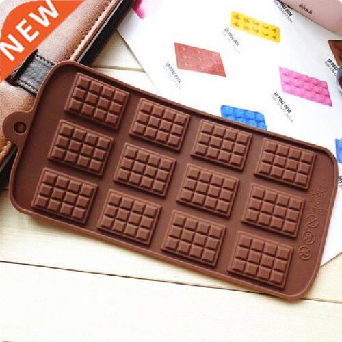 12 Even Chocolate Mold Silicone Mold Fondant Molds