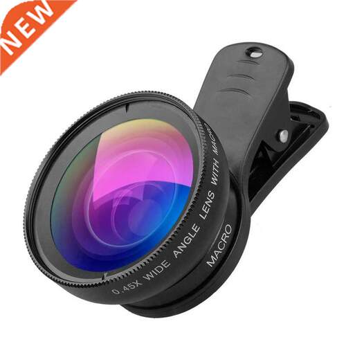 Phone Lens Kit 0.45x Super Wide Angle & 12.5x Super Macr