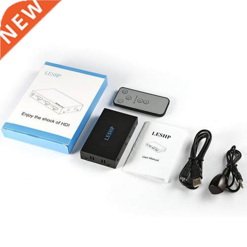 Leshp Black Portable Plug And Play Low Power Consumption 4K
