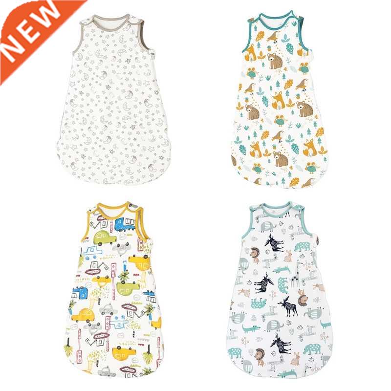 Newborn Zipper Sleepsack Wrap Baby Short Sleeve Cotton Sleep