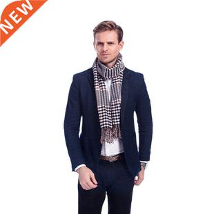 Brand New Mens Warm Soft Cashmere wool plaid TARTAN SCARF Ch