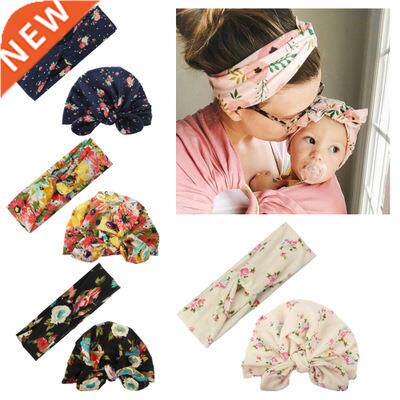 2Pc/Set M Baby Turban Mom And Me Matching Headband Mom