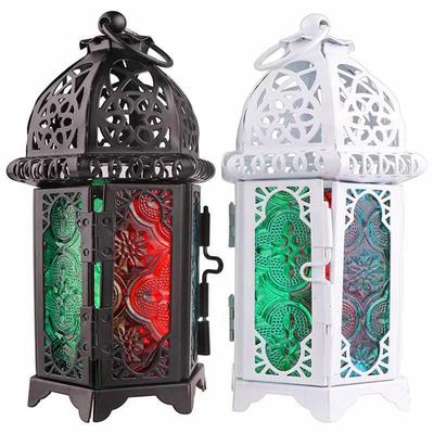 Classic Moroccan Decor Windproof Candle Holders Votive Iron