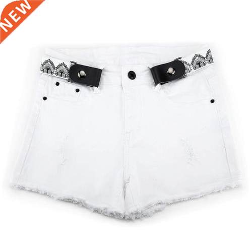 Buckle-free Elastic Women Belt for Jeans without Buckle, SAN