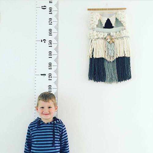 Baby Height Growth Chart Hanging Rulers Kids Accessories Roo