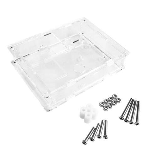 1 Set Transparent Acrylic Case Shell Box For LCR-T4 Transist