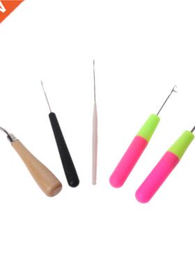 5pcs/Set Plaic Crochet Needle Braiding Latch Hook Weaving