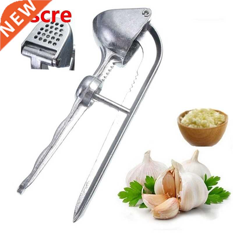 1pc Aluminum Alloy Garlic Press Crusher Squeezer Masher Minc