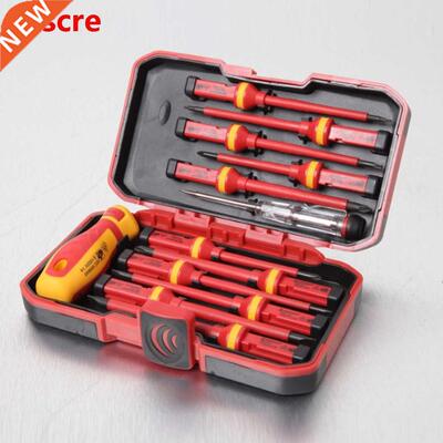 13pcs Pro Electricians Insulated Electrical Hand Screwdriver