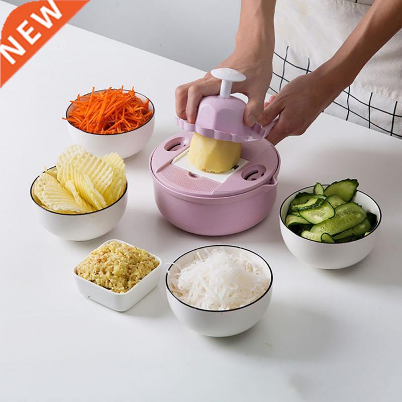 9 IN 1 Multifunction Vegetables Cutter Kitchen Stainless Bla