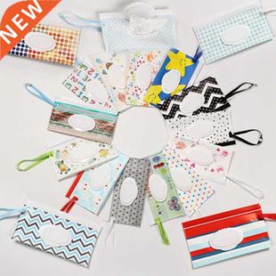 Reusable Baby Wipes Box Wet Print Wipe Case Carrying Bag Cos