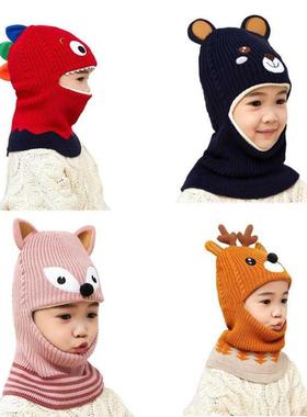Dotbest 2 to 6 years old Boy grl Beane Protect neck Carto