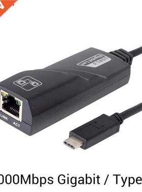 1000Mbps Type-c USB-C To RJ45 Gigabit Ethernet LAN Network A