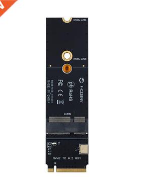 Wireless M.2 A+E Key Slot to M.2 M Key Wifi Bluetooth Adapte