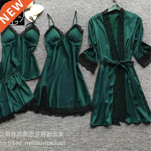 Four - piece long and medium - length condole belt suit with