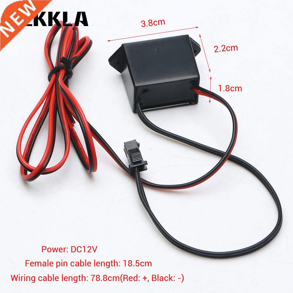DC 12V Mini Neon EL Wire Power Driver Inverter Controller 1-