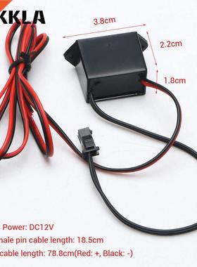 DC 12V Mini Neon EL Wire Power Driver Inverter Controller 1-