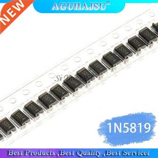 100pcs sma 1N5819 SMD IN5819 1A 40V do-214ac Schottky diode