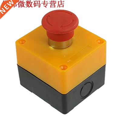 Rood Teken Paddestoel Noodstop Drukknop Station 1 NC N/C 10A